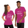 Unisex 'Life is improvised' T-shirt - Waves - Image 3