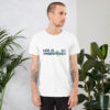 Unisex 'Life is improvised' T-shirt - Squiggles - Image 3