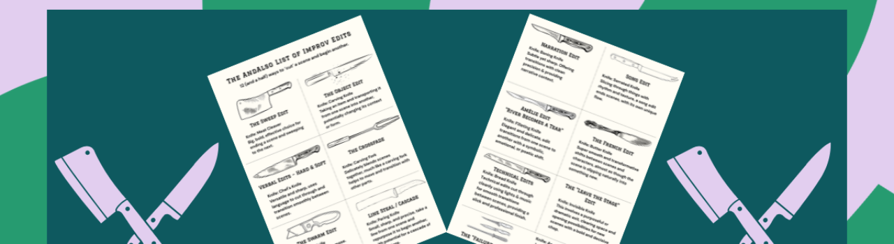 List of Improv Edits: The AndAlso Guide